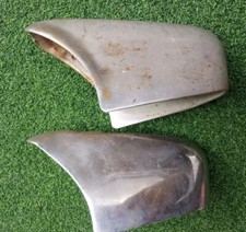 Vintage Chrome Eaton 61 Bumper Guards Ford Bumperettes 1950s 1960s