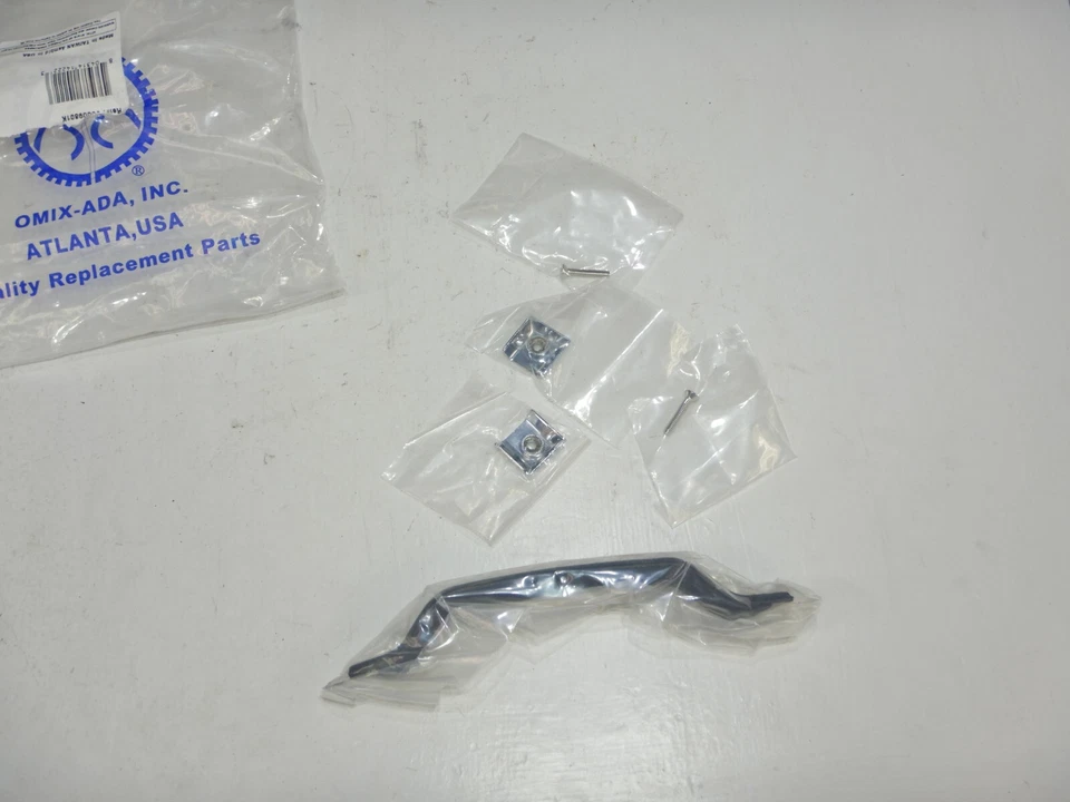 OMIX Jeep Wrangler YJ CJ 82-95 New Black Interior Pull Handle Kit 11816.01 Foto 2 de 4