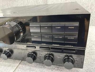 Sansui AU-α607L Extra Integrated Amplifier Black Used | eBay