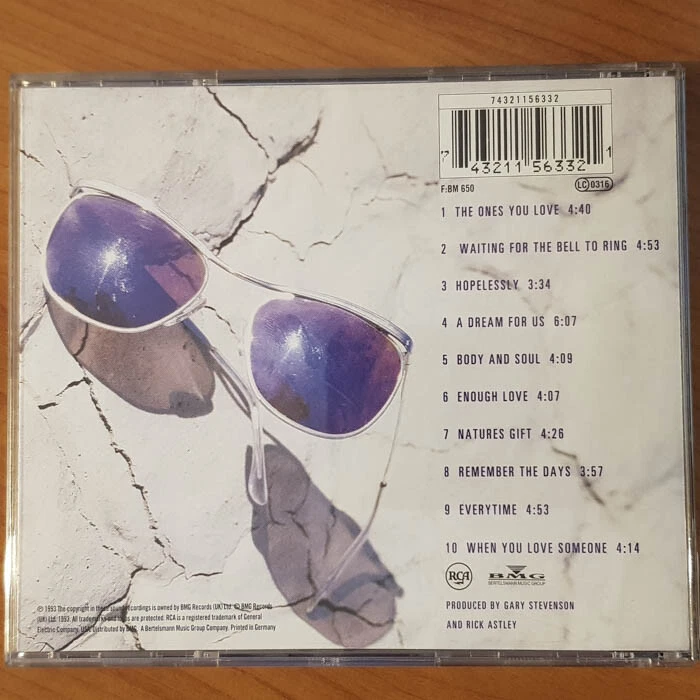 RICK ASTLEY Body & Soul  EX/VG+(CD) - Bild 4 von 4