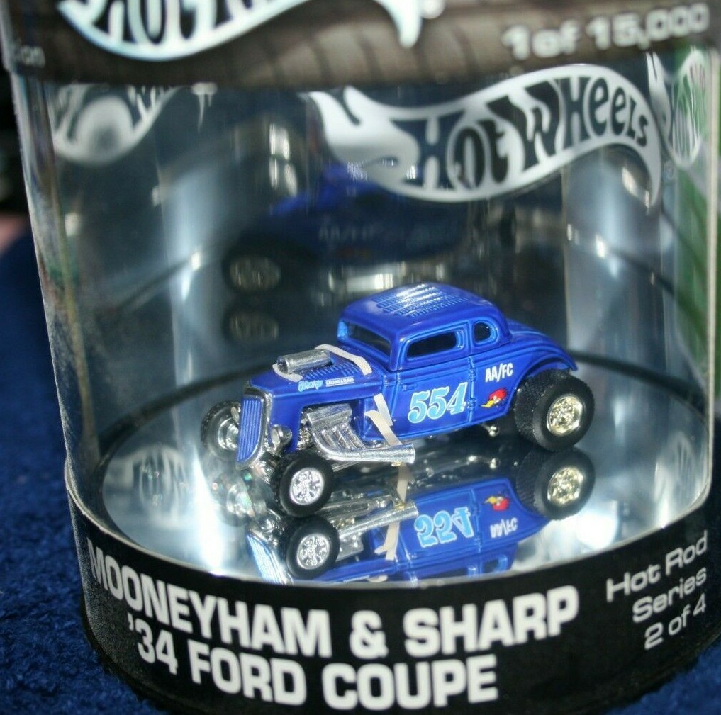 HOT WHEELS 2003 LTD ED MOONEYHAM & SHARP 34 FORD COUPE | eBay