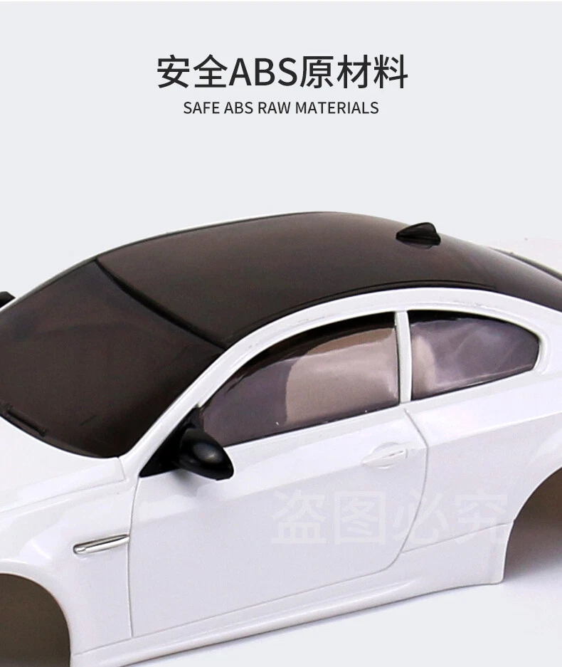 1/28 Car PVC Body Shell For BMW M3 Mosquito car RC drift car Mini K969 - Image 4 of 4