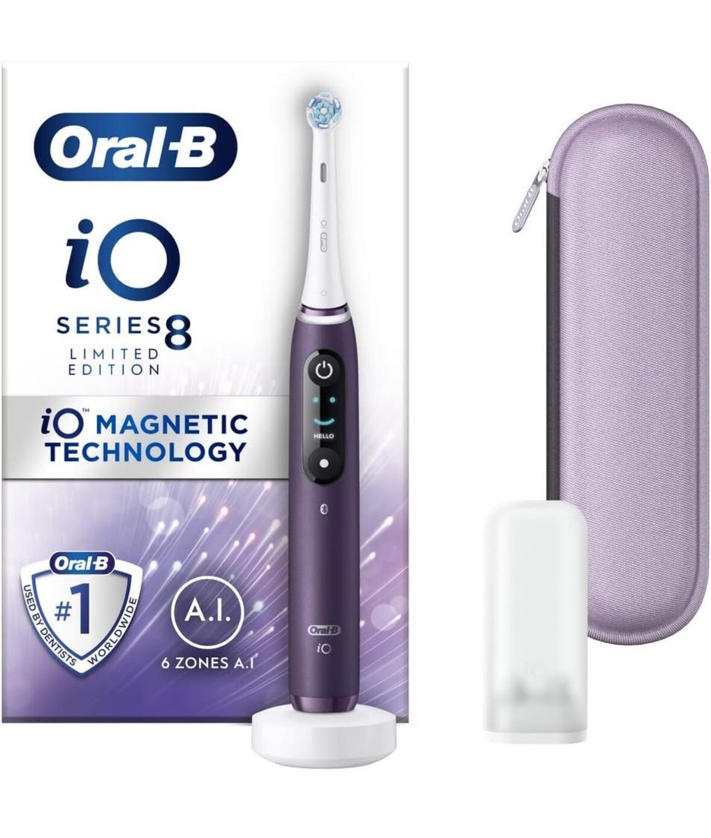 【新品】Oral-B iO Series 8 Violet Ametrine Oral-B iO8 Electric Toothbrush, Violet Ametrine | Oral-B