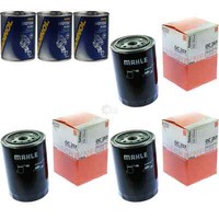 3X Original Mahle / Knecht ÖLfilter OC 257 + 3X SCT Motor Flush MotorspüLung