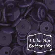 KAM Plastic Snaps: B49 Navy Purple-Size 20/T5-No Sew Snap Buttons DIY Crafts Sew