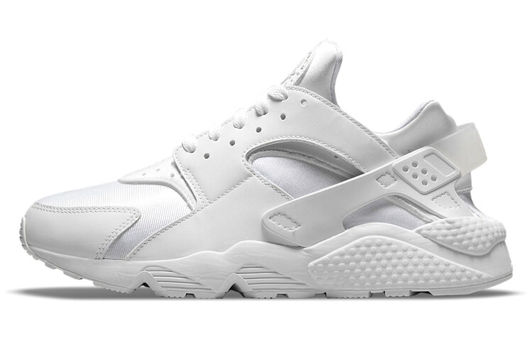 Nike Mens Air Huarache Running Shoes Size White Pure Platinum 8 Nike Air Huarache Mens Shoes Size 8, Color: White/Pure  main image 4