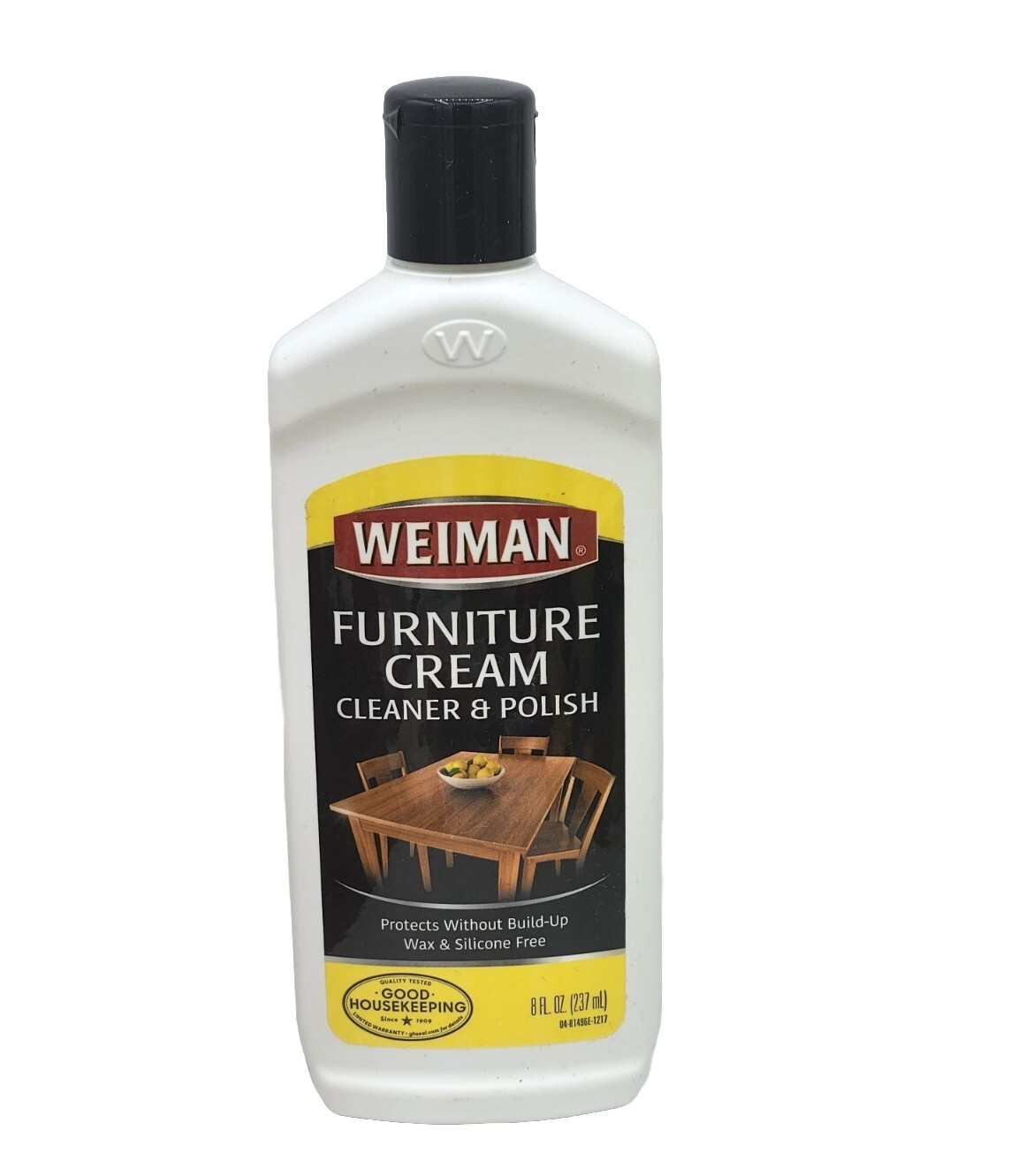 Weiman Furniture Cream Cleaner and Polish 8 fluid Oz Wax and Silicone