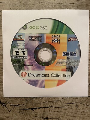 Dreamcast Collection; Loose Disc (Microsoft Xbox 360, 2011)