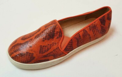 New Beautiful Designer ANAIS & I Kids Orange & Black Lizard Desig Sneaker/Shoes 