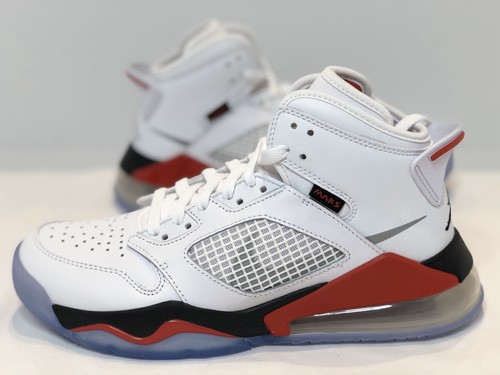 NIKE JORDAN MARS 270 (GS) WHITE/RFLCT SILVER-FIRE RED [BQ6508-100] US 6.5  YOUTH 193148294476 | eBay
