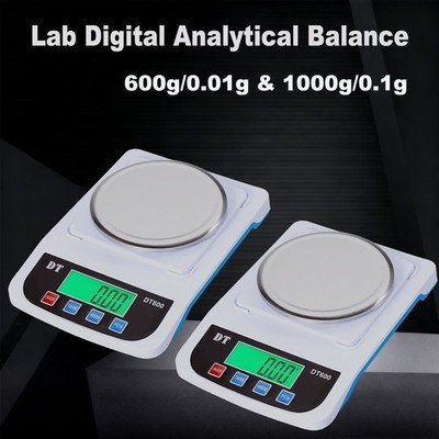 1000gx0.01g/600gx0.01g Analytical Balance Digital Lab Scale High Precision
