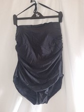 Gorgeous Black JOHN LEWIS swimming bathing costume suit size 20