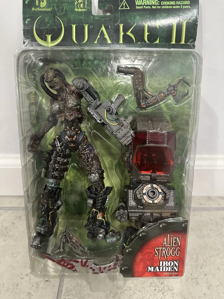 Figura de acción Quake II Alien Strogg Iron Maiden 1998 ReSaurus nueva Foto 2 de 3