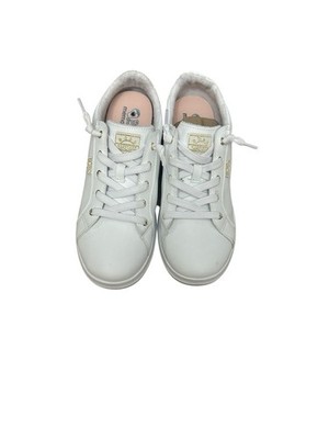 Bobs Skechers Women's Memory Foam White Sneakers Size 9.5 Memory Foam