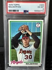 Topps 1978 Nolan Ryan California Angels PSA 6 Graded Baseball Card #400