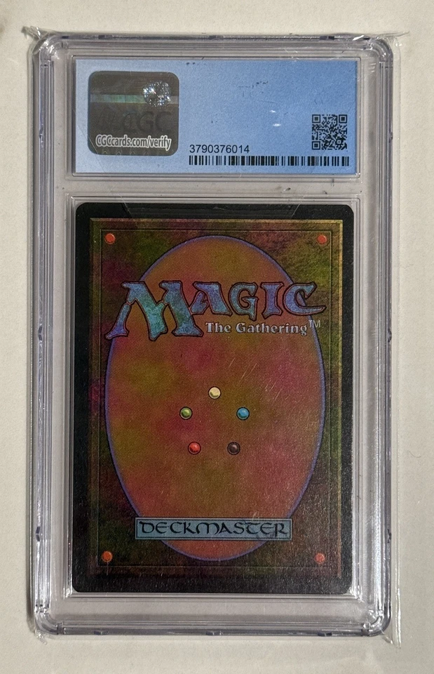 Bad Moon FBB GERMAN BETA MTG 3RD Revised Magic Old School CGC 9 MINT - Image 2 of 2