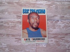 1971-72 Topps Basketball Card NATE THURMOND #131 San Francisco Warriors