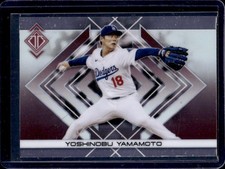 2025 Topps Transcendent Yoshinobu Yamamoto Icons Chrome Image Variations #9