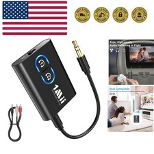 Bluetooth 5.3 Transmitter Receiver for TV to Wireless Headphones, Dual Link a...