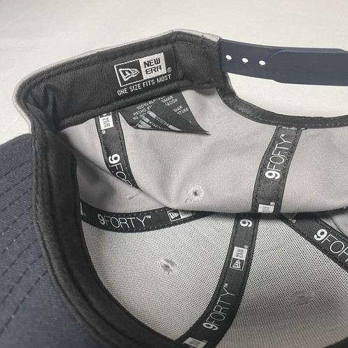 Boston Red Sox New Era 9Forty MLB Gray & Navy Adjustable Hat - Picture 4 of 8