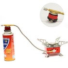  3 pcs Small Outdoor Portable Foldable Square Shape Furnace Stove with a Storage