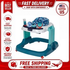 Safety 1st Ready,Set,Walk DX Developmental Baby Walker with Wheels,Kinsale Blue