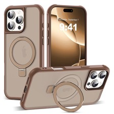 SKYLMW Compatible with iPhone 16 Pro Max Case Iphone 16 Max, Desert Brown