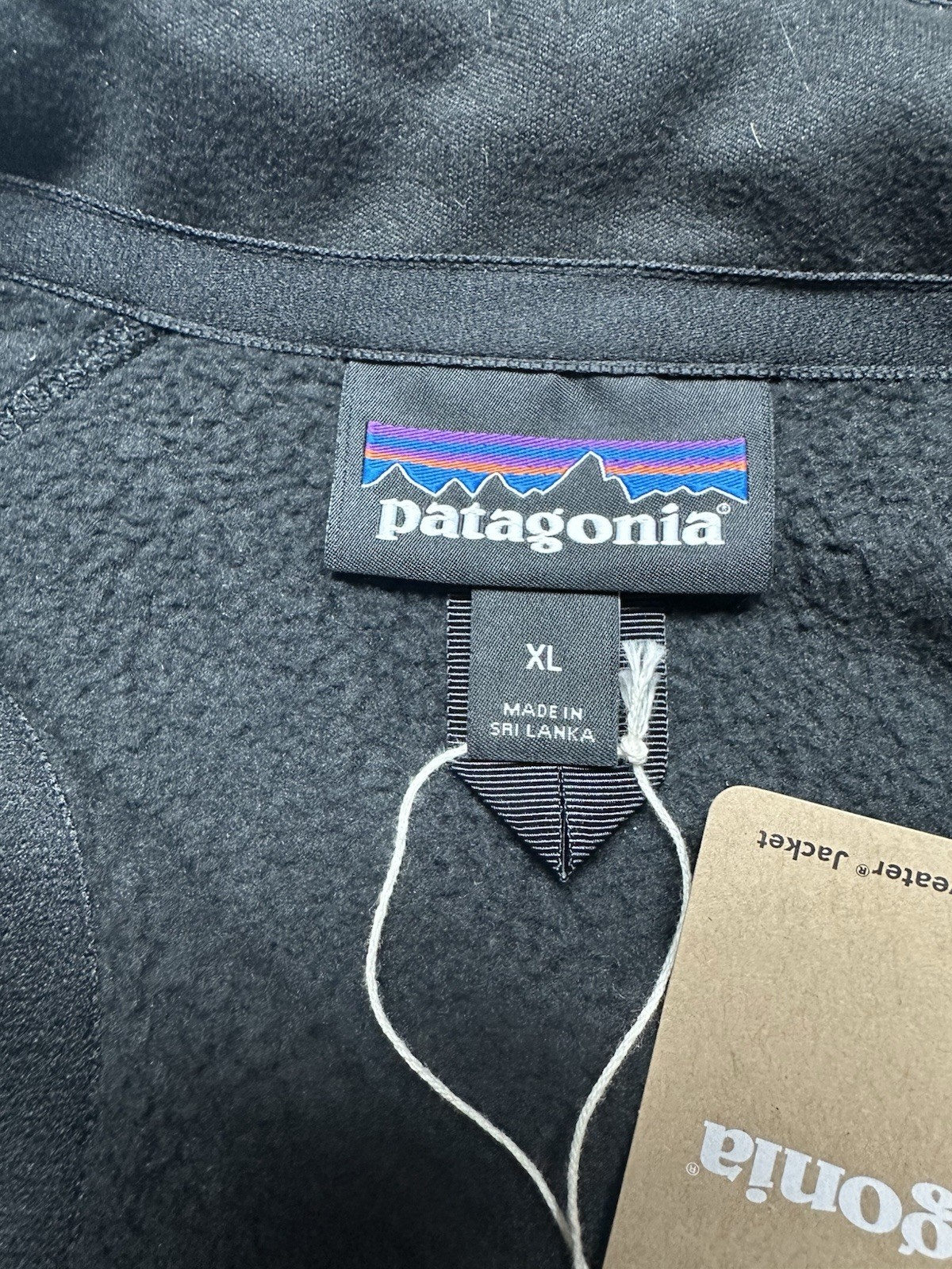 Patagonia Better Sweater Jacket Full Zip Black Women’s Fleece STY25543 Sz XL NWT thumbnail 8