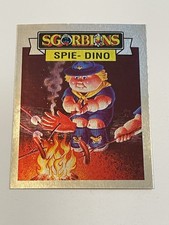 1990 Sgorbions Holidays Metallic Gory Rory / Gil Grill Garbage Pail Kids Italy