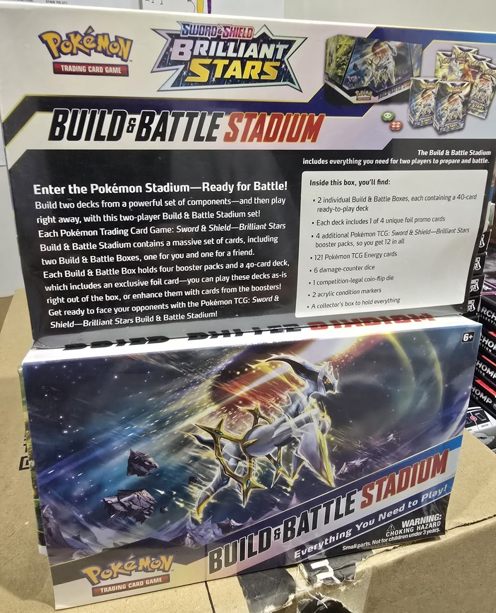 Fusion Strike Pokemon TCG: Sword & Shield Brilliant Stars Build