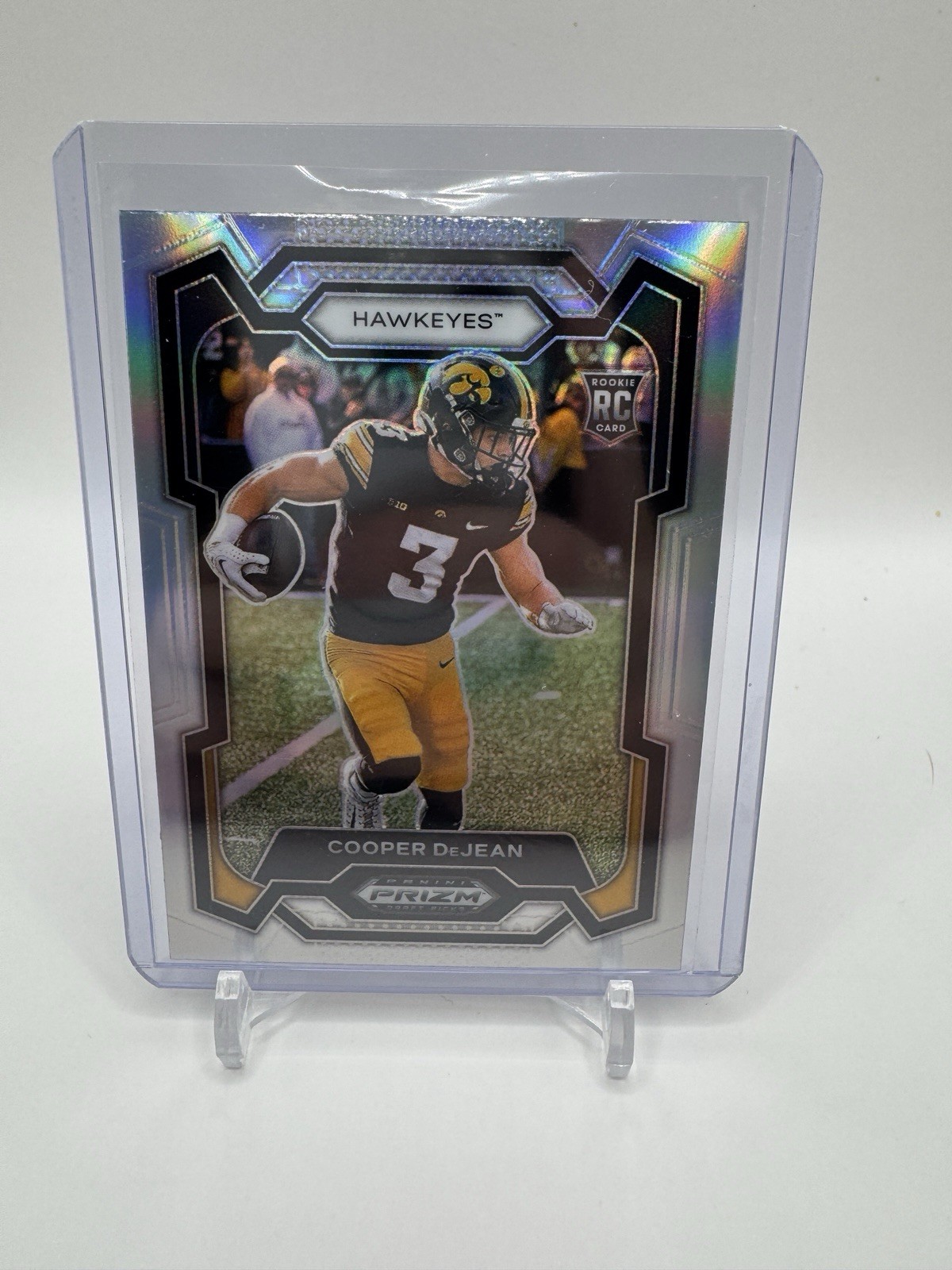 Cooper DeJean RC Silver Prizm 2024 Panini Prizm Draft Picks #113 Hawkeyes Eagles