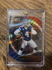 2020 Panini Select Field Level Dak Prescott #309 Tri-Color Prizm Die-Cut