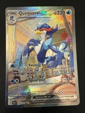 Pokémon TCG Quaquaval EX Holo Card Paldea Evolved Full Art 260/193 Pack Fresh