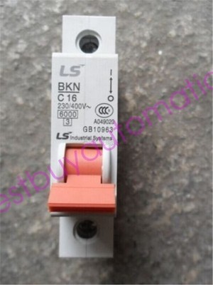 1Pcs New Ls Miniature Circuit Breaker BKN-1P 1P 16A ki #cv