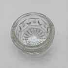  BRIGHTON GLASS SUGAR CUBE CONTAINER- INTEGRATED TONGS EPNS PASCAL — photo 7