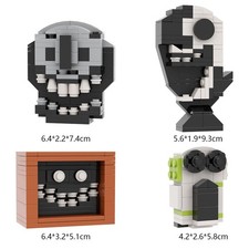 MOC Doors Roblox Modellbausatz 252 Teile Spielserie Kinder Spielzeug Steine