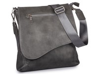 Jennifer Jones Damen UmhäNgetasche Schultertasche Kunstleder Alltag Grau