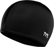 Lycra Fiber Swim Cap, Streamlined Swimming Cap for Warm Waters