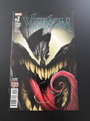 Venom #2 Marvel Comics Second Printing Costa Sandoval Marvel Direct