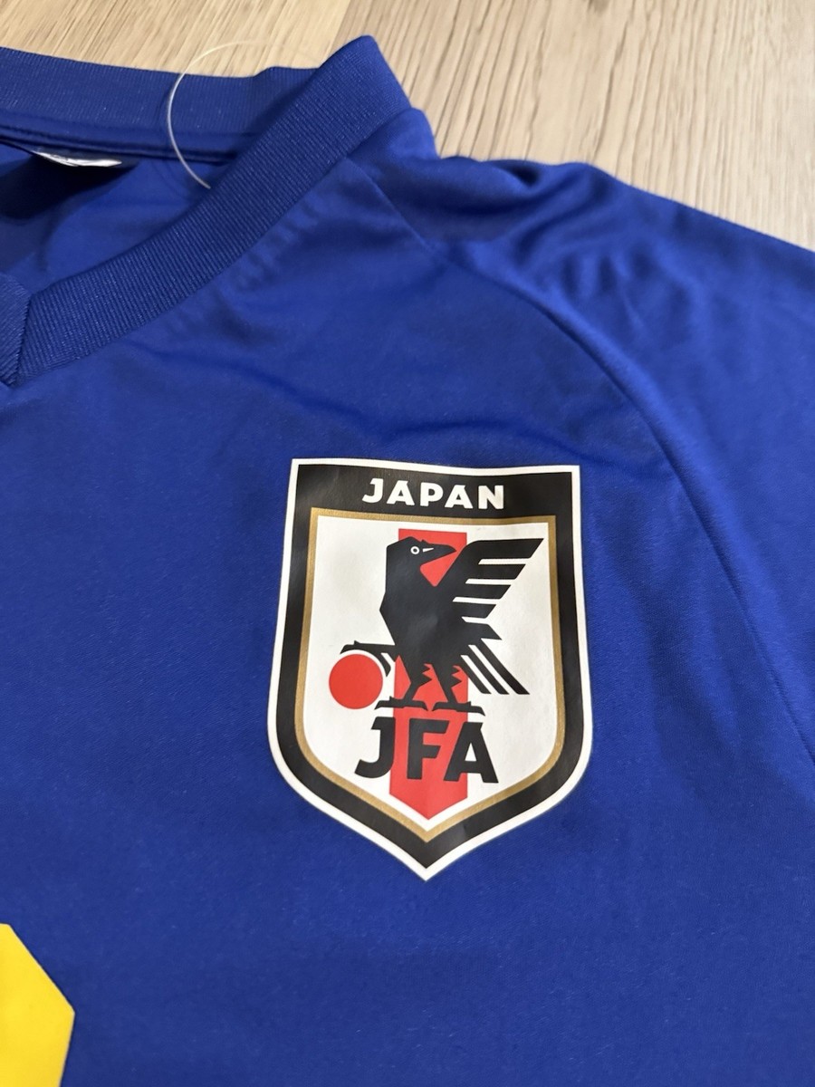 JFA サッカーユニフォーム Takumi Minamino JFA Japan Soccer Jersey Samurai Blue S | eBay