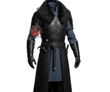Medieval Leather Armor Best Halloween  LARP Cosplay costume Armor full set