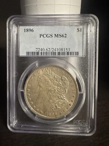 1896 Morgan Silver Dollar PCGS MS-62