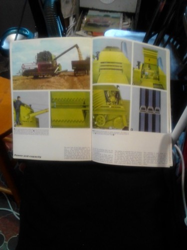 CLAAS Senator 1971 Combine Harvester Original Sales Brochure - Picture 8 of 11