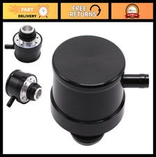 1.25 Black Aluminum Push-in Valve Cover Breather For Chevy Ford Mopar Hot Rod