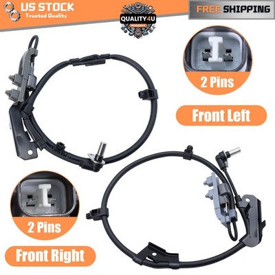 2X ABS SPEED SENSOR FOR ISUZU D-MAX RODEO 2.5 3.0 (03-ON) FRONT LEFT & RIGHT
