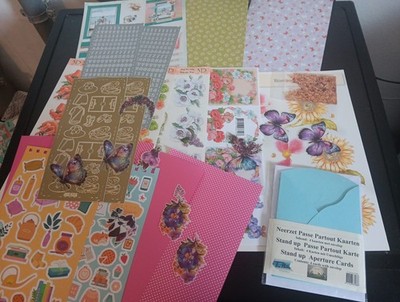 SALE PACKAGE HOBBYCRAFTS FOR SCRAPBOOKING WITH GLITTERS NEW (SALE207)