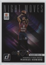 2024-25 Panini Donruss EuroLeague Night Moves Markus Howard #2 2a5