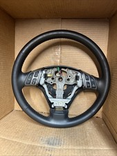 07-09 Mazda Speed3 Mazdaspeed Oem Leather Black Steering Wheel