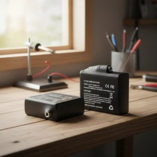 7.4V Lithium Polymer Battery Pack of 2 for All Heated Clothing Needs