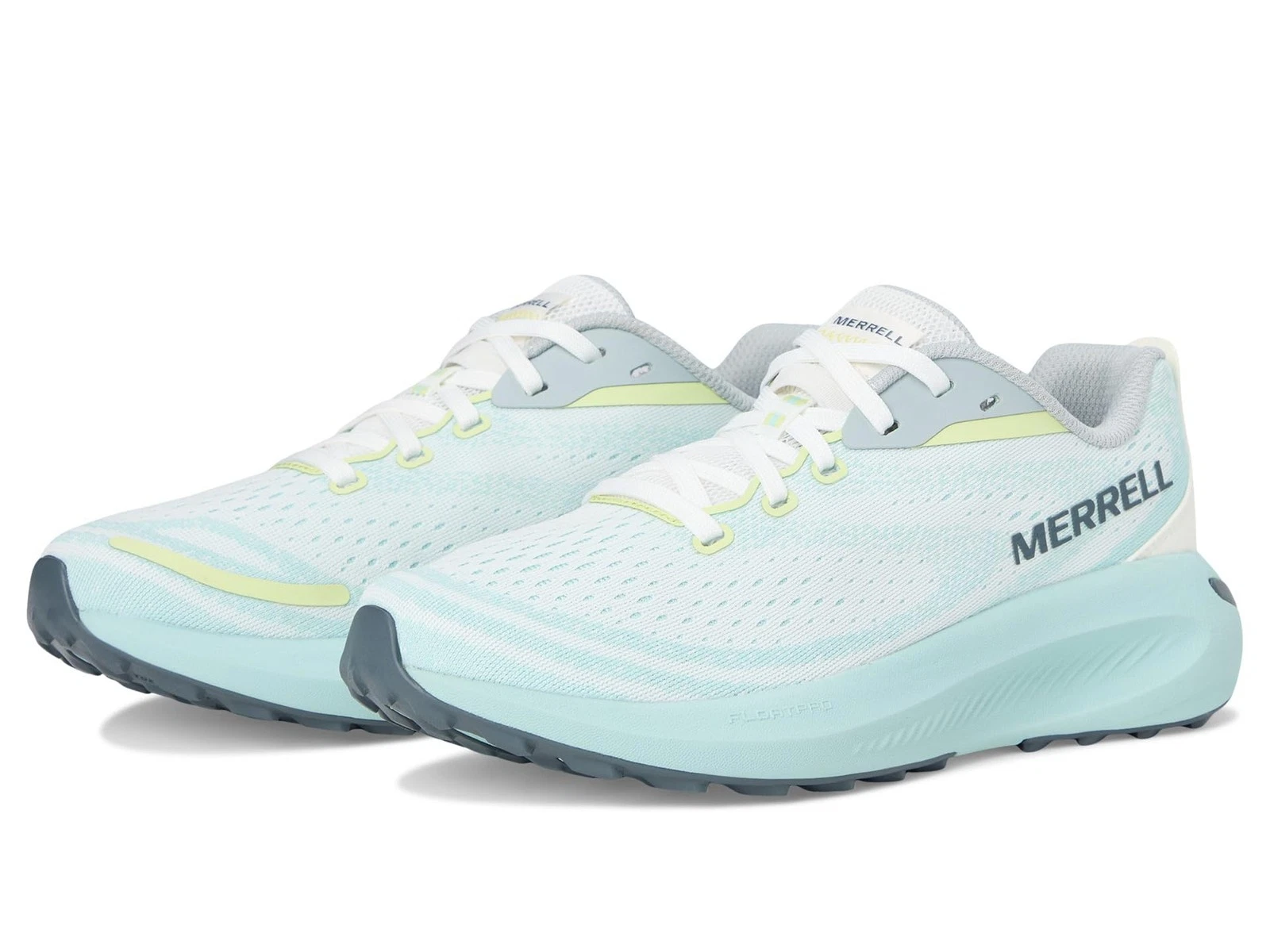 Women's Morphlite Trail Running Shoe, White/Frost Blue, 6.0